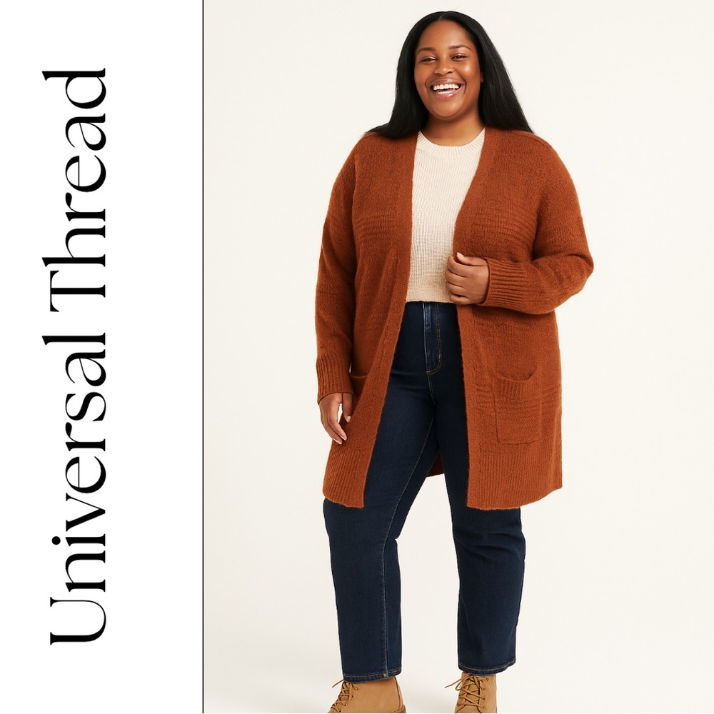 Universal Thread | Cozy Knit Cardigan | 2X | Fall/Winter Neutral